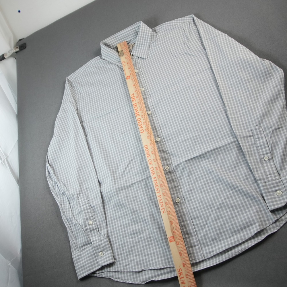 Faherty Gingham Supima Cotton Nylon Button Down S… - image 4